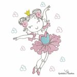 Matriz de Bordado - Bailarinas - Imagem 6
