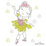 Matriz de Bordado - Bailarinas - Imagem 5