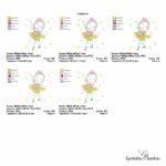 Matriz de Bordado - Bailarinas - Imagem 9