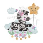 Matriz de Bordado - Baby Zebrinhas 02