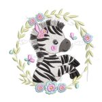 Matriz de Bordado - Baby Zebrinhas 03