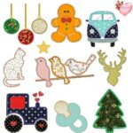 Matriz de bordado Aplqiues diversos(natal,animais etc..)