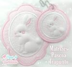Matrizes de Bordado - Coleção Páscoa - Técnica Trapunto