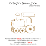 Matriz de Bordado - Trem doce ( Coleção-Trem-Doce) - Imagem 16