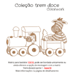 Matriz de Bordado - Trem doce ( Coleção-Trem-Doce) - Imagem 8