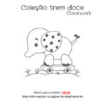 Matriz de Bordado - Trem doce ( Coleção-Trem-Doce) - Imagem 11