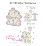 Matriz de Bordado - Ovelhinha Charmosa