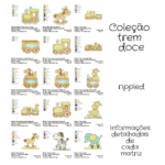 Matriz de Bordado - Trem doce ( Coleção-Trem-Doce) - Imagem 4