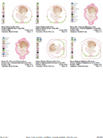 Matrizes de bordado - Bailarina Baby - Imagem 2