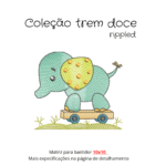 Matriz de Bordado - Trem doce ( Coleção-Trem-Doce) - Imagem 29