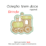 Matriz de Bordado - Trem doce ( Coleção-Trem-Doce) - Imagem 33
