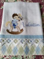 matriz de bordado cavalinho de pau e bebe - Image 2