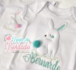 Matrizes de Bordado - Coelhos Técnica Relevo