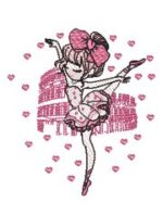Matriz de Bordado-Princesa-Bale - Imagem 4