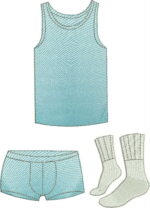 Matriz de bordado Roupa intima masculina suja/limpa - Imagem 2