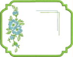 Matriz de bordado Projeto mesa posta flor de amora - Image 3