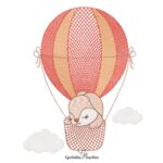 Matriz de Bordado - Coelhinhos Fofura - Imagem 8