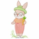 Matriz de Bordado - Coelhinhos Fofura - Imagem 10