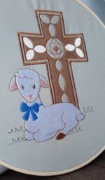 Matriz de Bordado Páscoa Cristã - Image 2