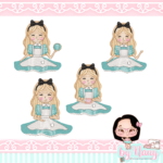 Matriz de Bordado - Alice no País das Maravilhas - Image 2