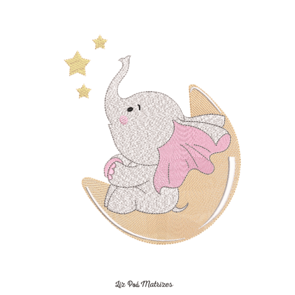 Elefante 38 - Sublime Matrizes De Bordado