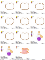 Matriz de Bordado - Alice no País das Maravilhas - Image 24