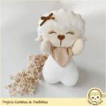 Matrizes de Bordado - Coleção Ovelhinha Maria Flor - Imagem 6