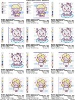 Matrizes de Bordado - Coleção Signos - Zodíaco - Animais - Pontos leves - [Pacote de matrizes] - Image 18
