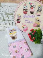 Matriz de Bordado-gatinhos doce - Imagem 9