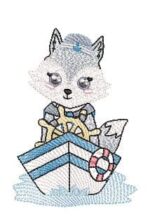 Matriz de Bordado - Raposas - Imagem 2