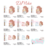Matriz de Bordado - Kit-DMae - Imagem 7