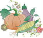 Matriz de bordado Semaninha sensacional frutas verduras e bolo - Image 8