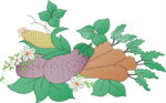 Matriz de bordado Semaninha sensacional frutas verduras e bolo - Image 6