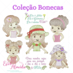 Matriz de Bordado - Coleção Bonecas