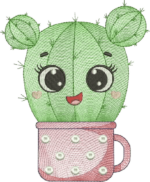 Matriz de Bordado Cacto - CACTO CUTE - Image 2