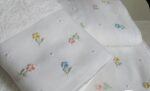 Matriz de bordado Barradinho cute com quilting flores cute - Imagem 2