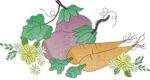 Matriz de bordado Semaninha sensacional frutas verduras e bolo - Image 7