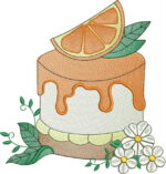 Matriz de bordado Semaninha sensacional frutas verduras e bolo - Image 5