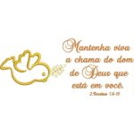 Matriz de bordado pacotinho batismo - Image 4