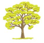 Matriz de Bordado Ipê Amarelo * 10cm - Image 2