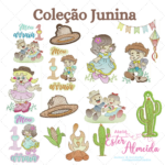 Pré venda - Matriz de Bordado – Coleção Junina