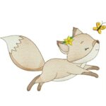 Matriz de Bordado - RAPOSINHAS - Imagem 5