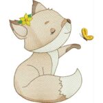 Matriz de Bordado - RAPOSINHAS - Imagem 3