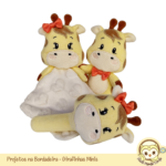 Projetos na Bordadeira - Minis Amiguinhos Safari ITH - Imagem 18