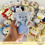Projetos na Bordadeira - Minis Amiguinhos Safari ITH