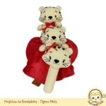 Projetos na Bordadeira - Minis Amiguinhos Safari ITH - Imagem 5