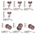 Matriz de Bordado - Coleção Menina Laura - Image 6