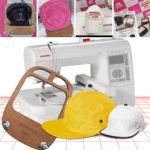 Bastidor de Boné / Suporte AGB pra Bordar Bonés | Janome MC200 / MC230 e Elna 8100 FRETE GRATIS PRA TODO BRASIL!