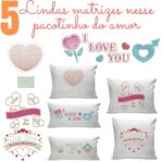Matriz de bordado Pacotinho do amor