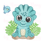 Matriz de Bordado - DinosBaby4 - Imagem 4